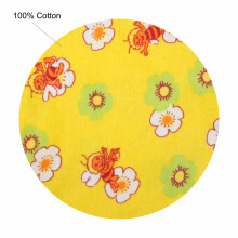 UR Kids Flannel  Art.143980 Bees Yellow Фланелевая пеленка для малышей 75x90 cm