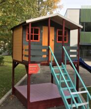 Inpuit Playhouse Merlyn 2 Art.57 Игровая деревянная площадка/домик для сада