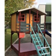 Inpuit Playhouse Merlyn 2 Art.57 Игровая деревянная площадка/домик для сада