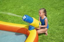 BESTWAY piepūšamā atrakcija Super Speedway Mega Water Park, 5.51m x 5.02m x 2.65m, 53377
