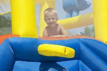 BESTWAY piepūšamā atrakcija Super Speedway Mega Water Park, 5.51m x 5.02m x 2.65m, 53377