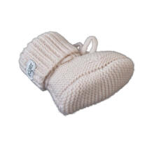 Lodger Slipper Folklore Merino Art.SLM 599_0-6 Birch Merino vilnas čībiņas 0-6 mēn.