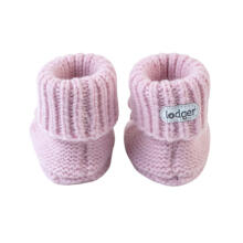 Lodger Slipper Folklore Merino Art.SLM 103_0-6 Tan  Мягкие  пинетки из мерино шерсти 0-6 мес.