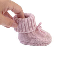 Lodger Slipper Folklore Merino Art.SLM 103_0-6 Tan  Мягкие  пинетки из мерино шерсти 0-6 мес.