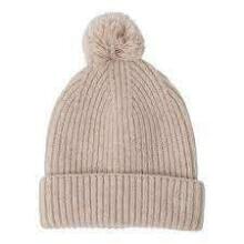 Lodger Hatter Folklore Merino  Art.HTM 630_3-6 Beige   Зимняя шапочка из мерино шерсти 3-6м.