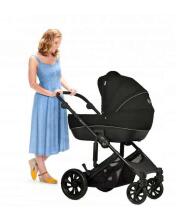 KinderKraft Prime Lite 3 in1 Art.KKWPRLIBLK3000 Black Универсальная коляска 3 в 1+стильная сумка