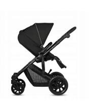 KinderKraft Prime Lite 3 in1 Art.KKWPRLIBLK3000 Black Универсальная коляска 3 в 1+стильная сумка