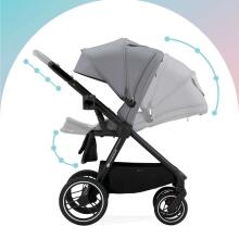 KinderKraft Nea  2 in1 Art.KSNEA000DGR2000 Deep Grey  Universālie rati 2 in1