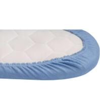 Простыня на резинке для коляски 80x38cм