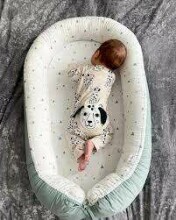 Baby Babynest Art.144296 Teddy   Гнездышко – кокон для новорожденных (ручная работа)