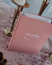 Baby Book Art.144364 Pink Mazuļa pirmā grāmata mazulim pa pēdām dienasgrāmata