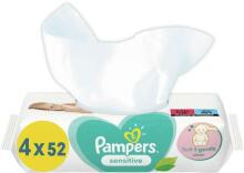 Pampers Sensitive Art.P04H184 Baby wipes,52x4pcs