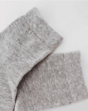NORD TEXTILE Art.400k-001 Grey Bērnu kokvilnas zeķītes