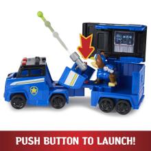 PAW Patrol, Big Truck Pup’s Chase Transforming Toy Trucks with Collectible Action Figure, Kids Toys for Ages 3 and up