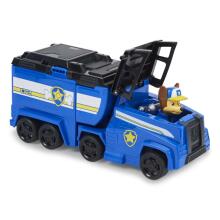 PAW Patrol, Big Truck Pup’s Chase Transforming Toy Trucks with Collectible Action Figure, Kids Toys for Ages 3 and up