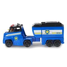 PAW Patrol, Big Truck Pup’s Chase Transforming Toy Trucks with Collectible Action Figure, Kids Toys for Ages 3 and up