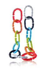 Kidsme Teething Rings  Art.9467 Attīstošie riņķi 12 gb.