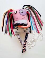 Hand Made Toys Art.144989 Monsters Pink, 46 cm (hand made)