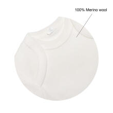 La Bebe™ NO Baby Body Merino Vanilla Art.145253