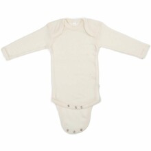 La Bebe™ NO Baby Body Merino Art.145253 Zīdaiņu bodiji no 100% merino vilnas ar garām piedurknēm