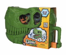 CHAP MEI Dino Valley Dino Skull Bucket Art.542029 žaislų rinkinys 45 vnt.