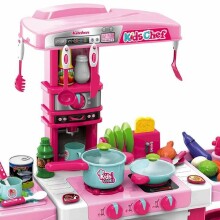 BabyMix Kitchen Set  Art.46419 Интерактивная игрушечная кухня со звуковыми и световыми эффектами