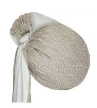 Lakats-slings HUG ME beige leaves WOMAR CHK-033