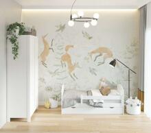 YappyKids YappyLux Limited Art.145844 Light Grey подростковая кровать 160x80см