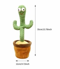 Plush dancing cactus Art.KR90