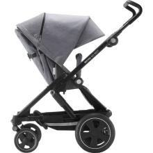 BRITAX Ratiņi GO NEXT² BLACK Grey Melange 2000029406