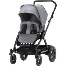 BRITAX Ratiņi GO NEXT² BLACK Grey Melange 2000029406