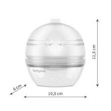 BabyOno MILK ME! manuālais krūts piena savācējs 60 ml Art.1400