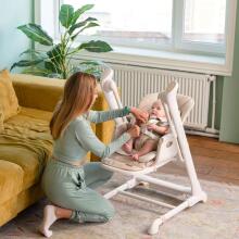Carrello Cascata Art.CRL-10303/1 Cream Beige Стульчик/качалка для кормления 3 в 1