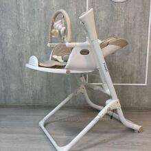 Carrello Triumph Art.CRL-10302 Cloud Grey Стульчик для кормления 3 в 1