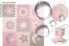 Momi Nebe Art.AKCE00030 Pink Многофункциональный напольный пазл-коврик