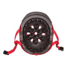 GLOBBER ķivere Elite Lights, XS/S (48-53cm), sarkana, 507-102