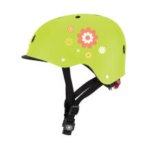 GLOBBER ķivere Elite Lights, XS/S (48-53cm), laima zaļa, 507-106-2