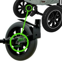 Carrello Vista Air  2 in1 Art.CRL-6506 Olive Green Universālie rati 2 in1