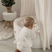 MeowBaby® Boucle Round Ball Art.146277  Sauss baseins ar bumbiņām(250gab.)