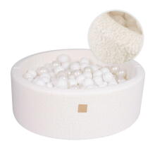 MeowBaby® Boucle Round Ball Art.146277  Sauss baseins ar bumbiņām(250gab.)