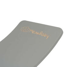 MeowBaby® Wood Balance Board Art.146283 Grey Koka balansa dēlis 80x30 cm ar filcu