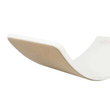 MeowBaby® Wood Balance Board Art.146289 Beige   Деревянная доска -балансир 80x30 см с войлоком