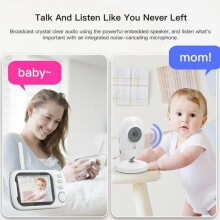 Baby Monitor Digital  Art.AMB600   Цифровая беспроводная видеоняня с цветным дисплеем