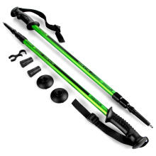Trekking poles 105-135 cm green Spokey EKVILIBRO