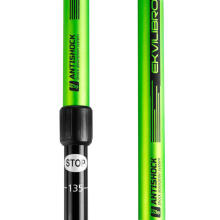 Trekking poles 105-135 cm green Spokey EKVILIBRO