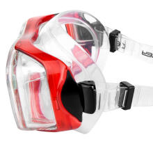 Snorkeling set: panoramic mask + snorkel Spokey LUZON