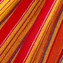 Garden hammock 200x100 cm yellow red Spokey IPANEMA