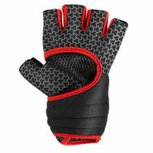 Spokey LAVA Art.928973 Black Red Неопреновые перчатки для фитнеса размер S