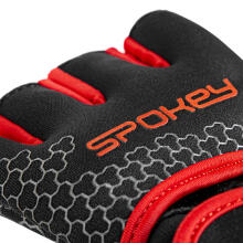 Spokey LAVA Art.928974 Black Red Неопреновые перчатки для фитнеса размер M