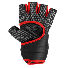 Spokey LAVA Art.928974 Black Red Неопреновые перчатки для фитнеса размер M